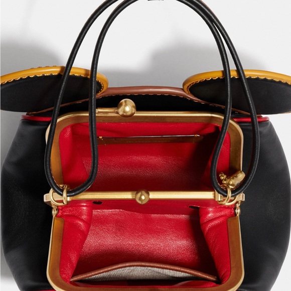 Coach Disney Mickey Mouse X Kieth Haring Kisslock Bag - Picture 4 of 12